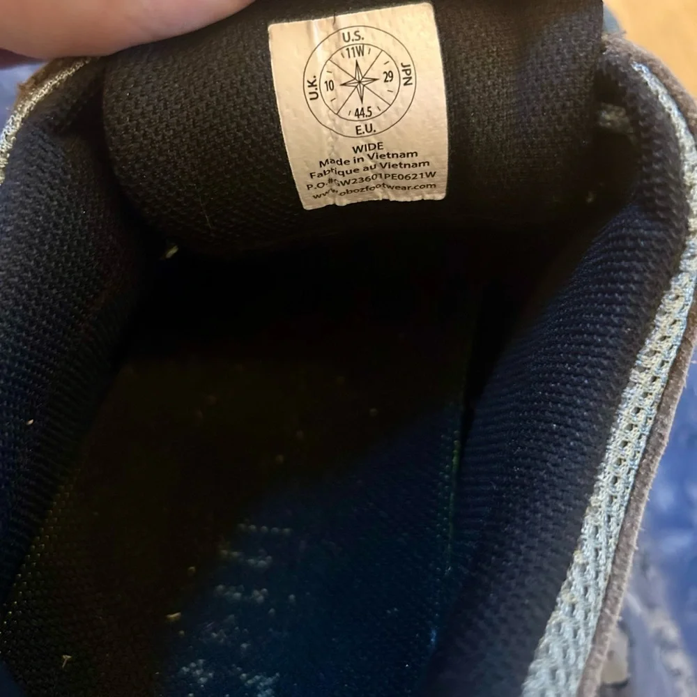 Oboz Sawtooth II lo b dry Men’s Hiking Shoes - Picture 7 of 10